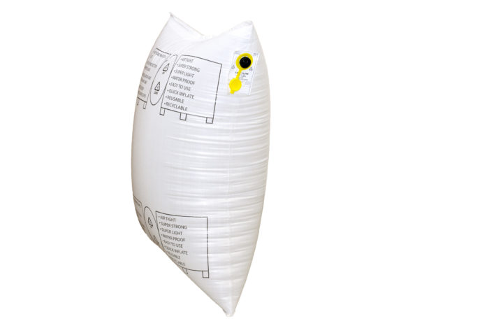 Woven polypropylene dunnage airbags